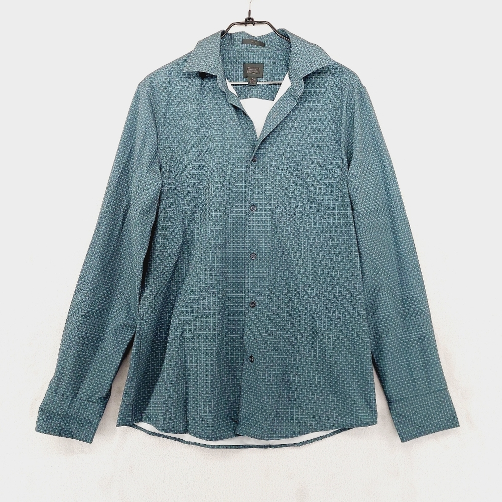 New 14Th & Union Men's Trim Fit Long Sleeve Button Down Shirt P3981
